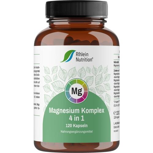 MAGNESIUM KOMPLEX 4in1 hochdosiert vegan Kapseln